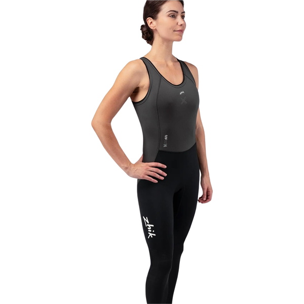 2026 Zhik Womens Microfleece X Skiff Long John Wetsuit SKF-0580-W-BLK - Black